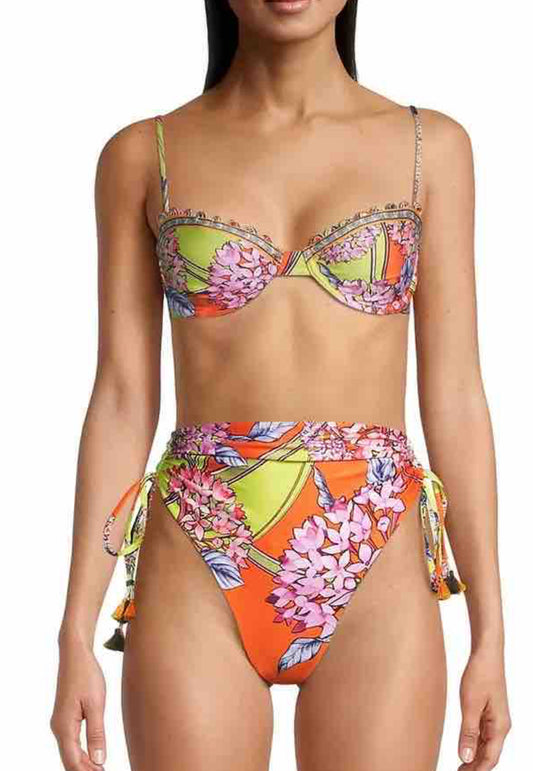 Bañador estampado floral