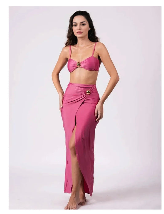Set bikini fucsia