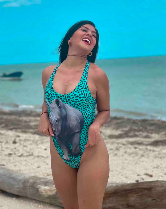 Enterizo con estampado animal