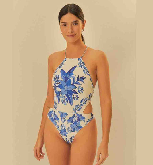 One piece floral
