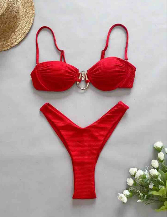 Bikini rojo