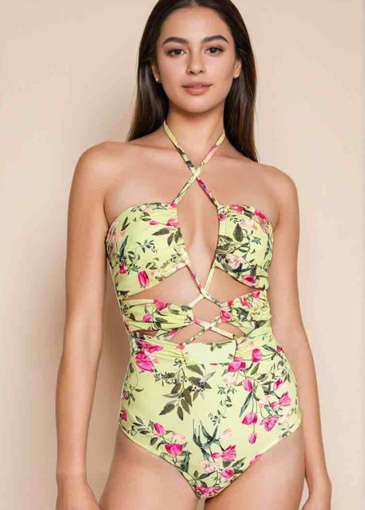 Enterizo floral
