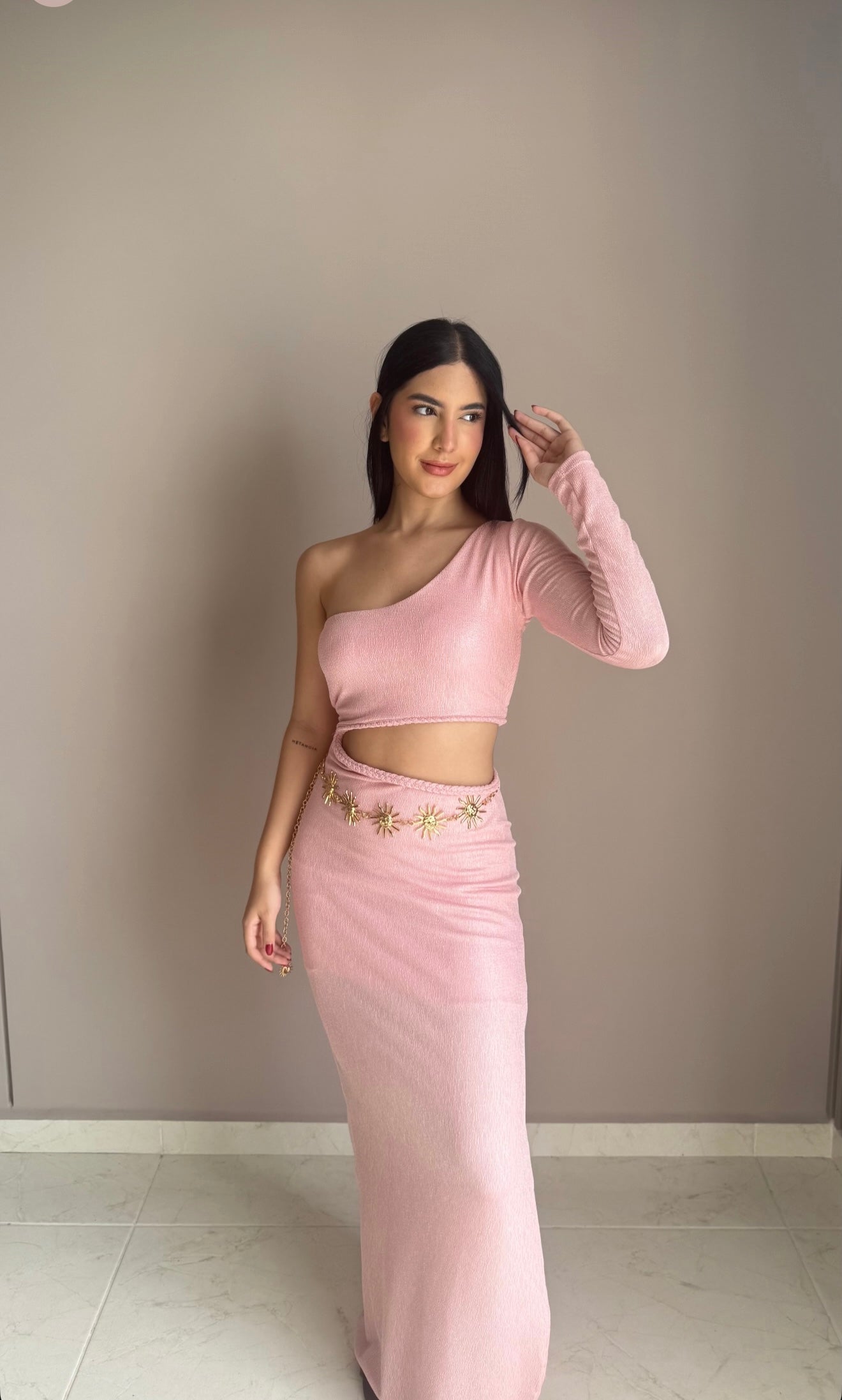 Pink dress